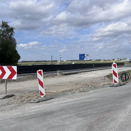 Rozbudowa drogi z Rzeszowa do Jasionki [wrzesień 2023] - fot 38